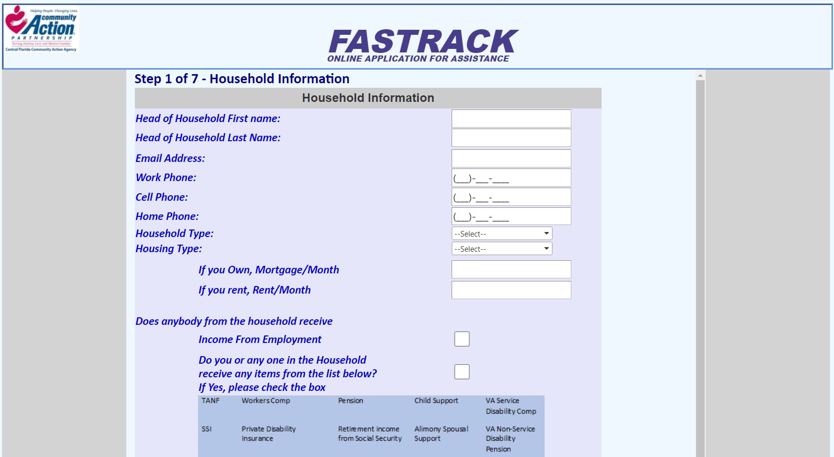 R.I.S.E. Program Central Florida Community Action Agency, Inc.